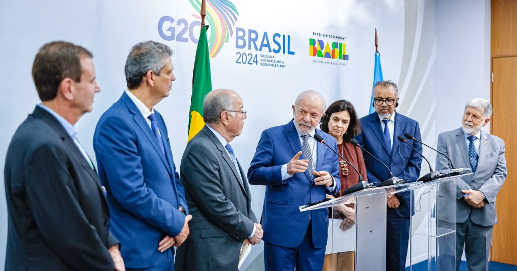 19.11.2024 – Coletiva à imprensa em conjunto com o Diretor-Gera