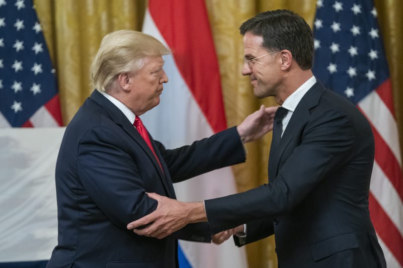 Europas Spitzenpolitiker reichen Trump die Hand