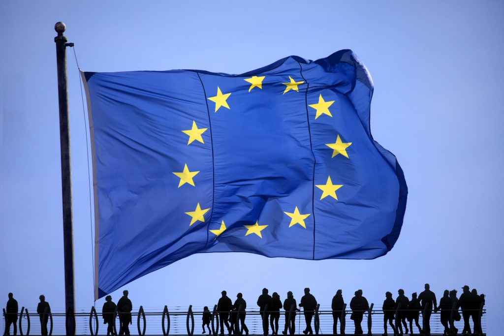 European Union flag composite