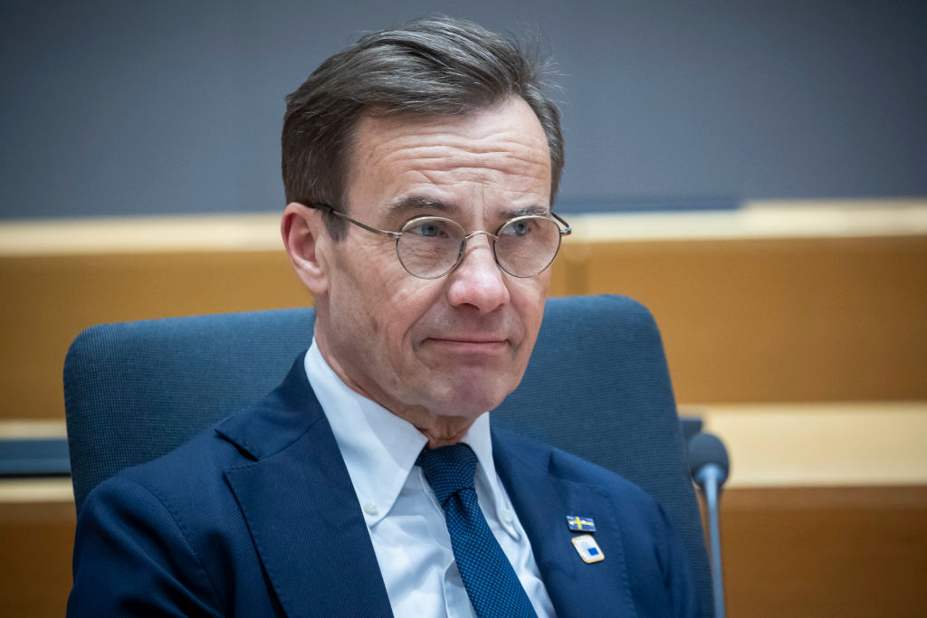 Prime Minister Of Sweden Ulf Kristersson At The European Council Summit