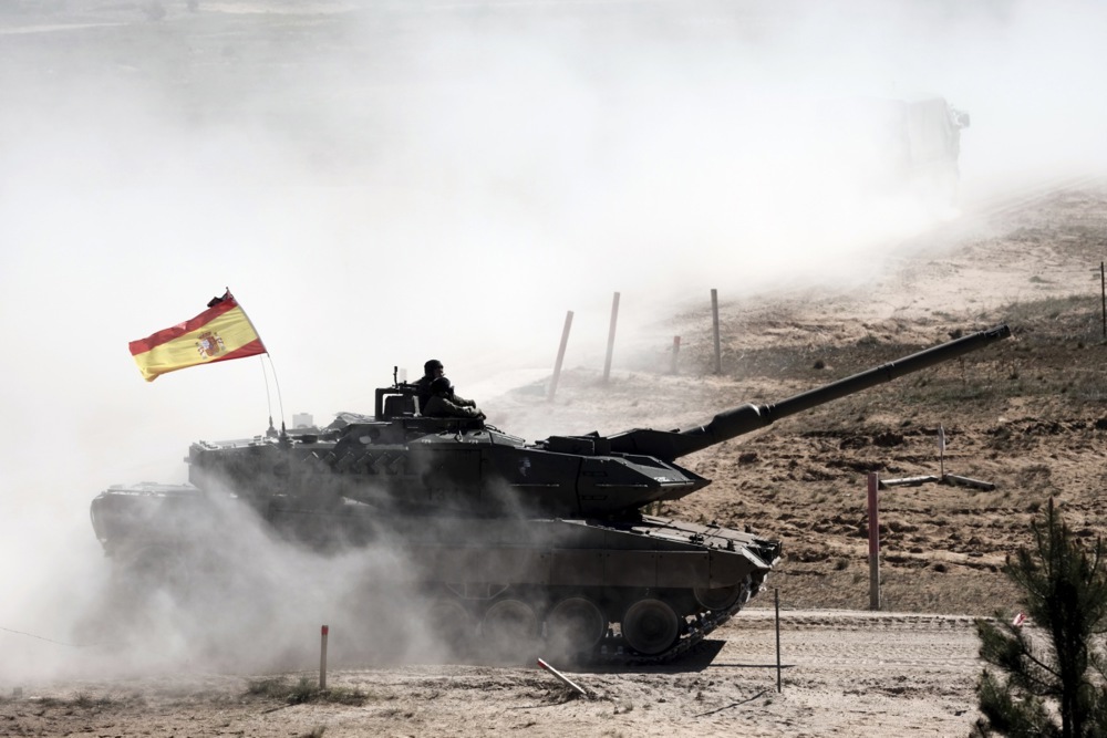 Canadian Army Trophy tank trials held in Larvia