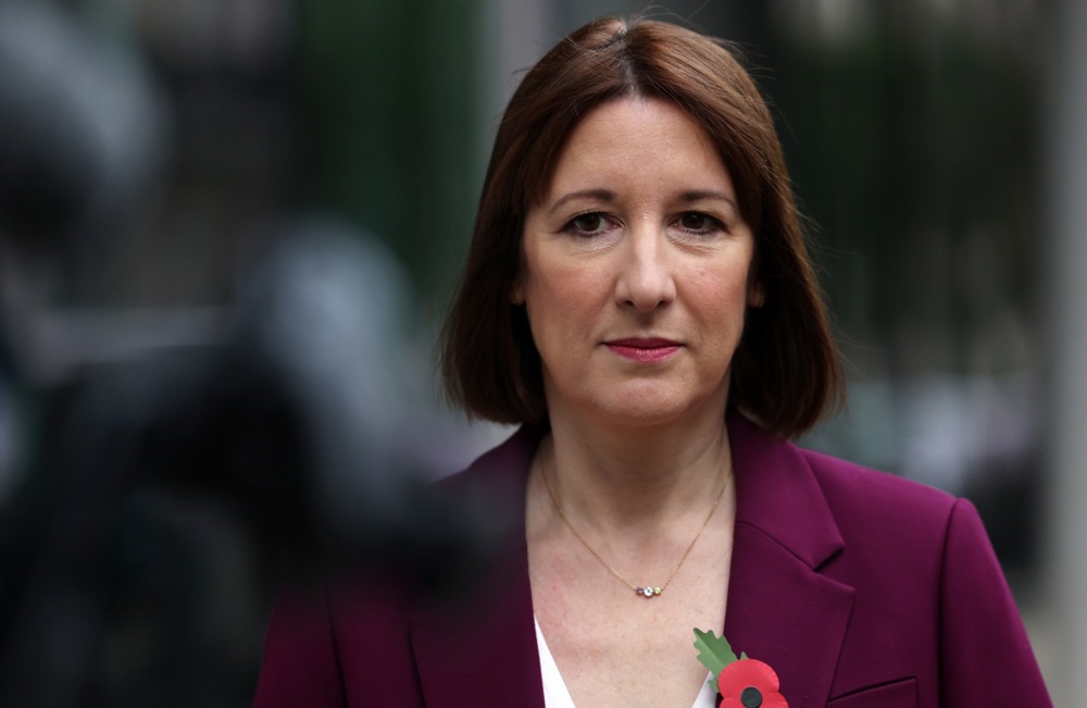 British Chancellor Rachel Reeves at BBC