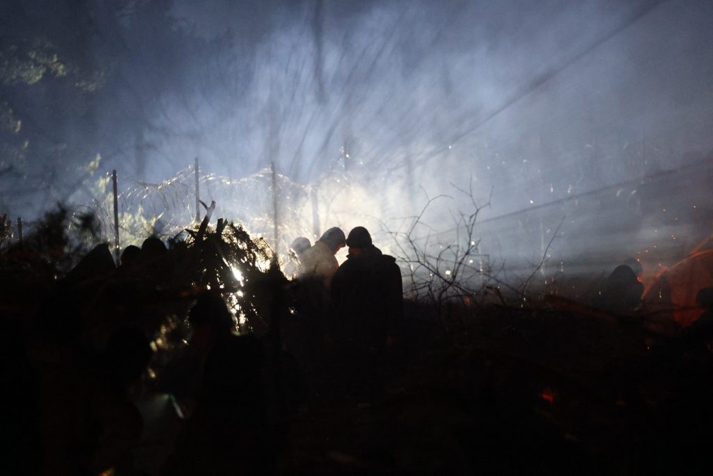 Irregular migrants‘ waiting at Polish-Belarusian border continue