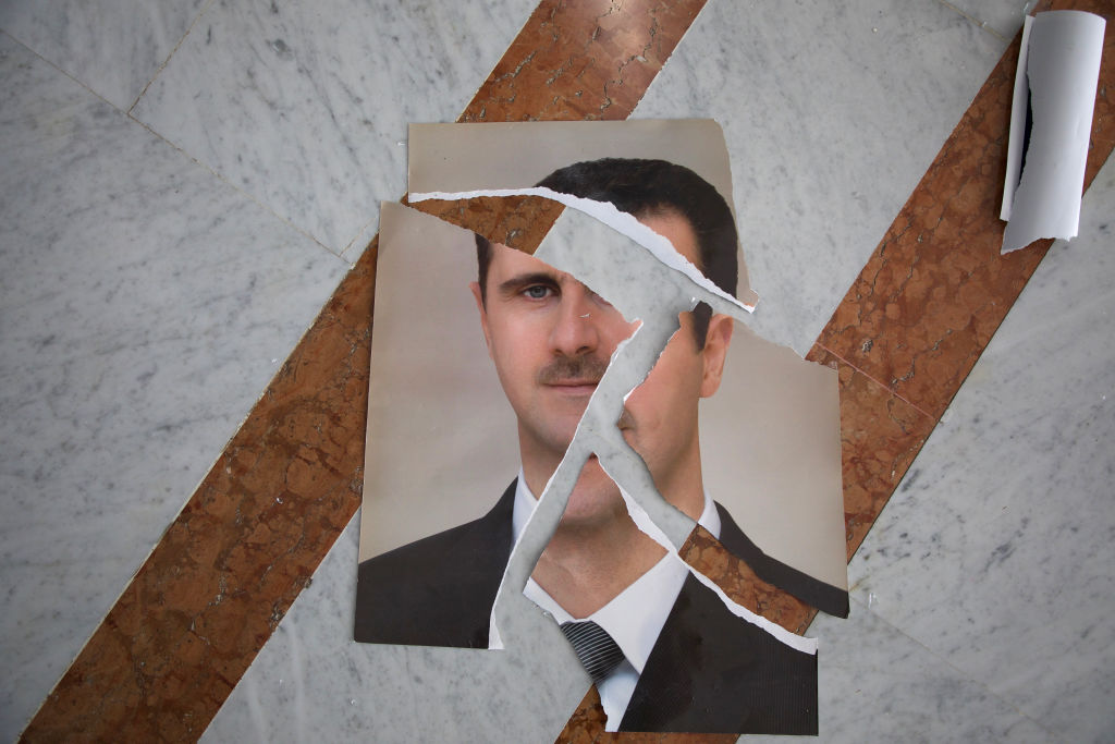 Views Inside Deserted Syrian Presidential Palace In Damascus
