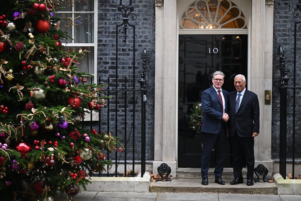Prime Minister Keir Starmer Hosts European Council President Antonio Costa