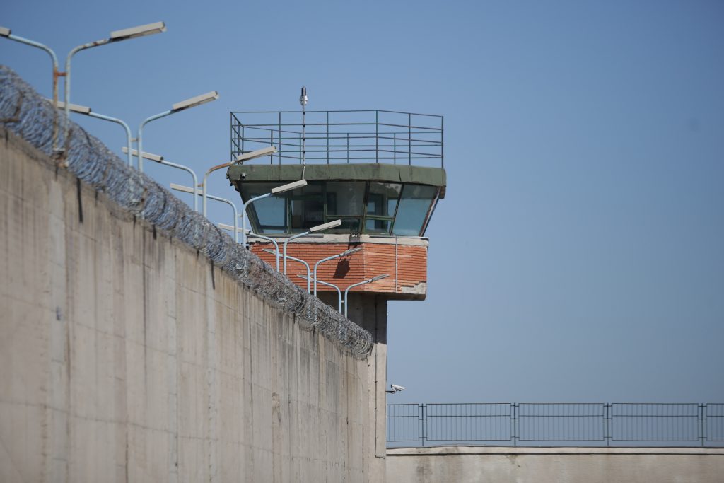 Prison wall
