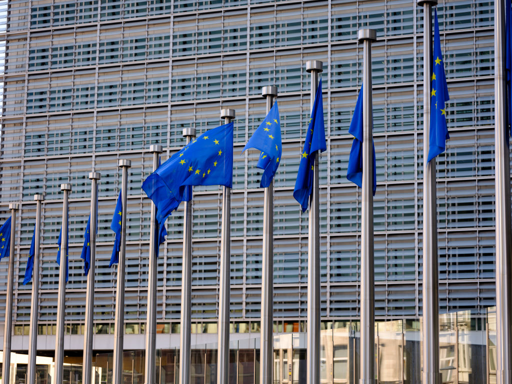 Berlaymont Headquarter Of The EU Commission