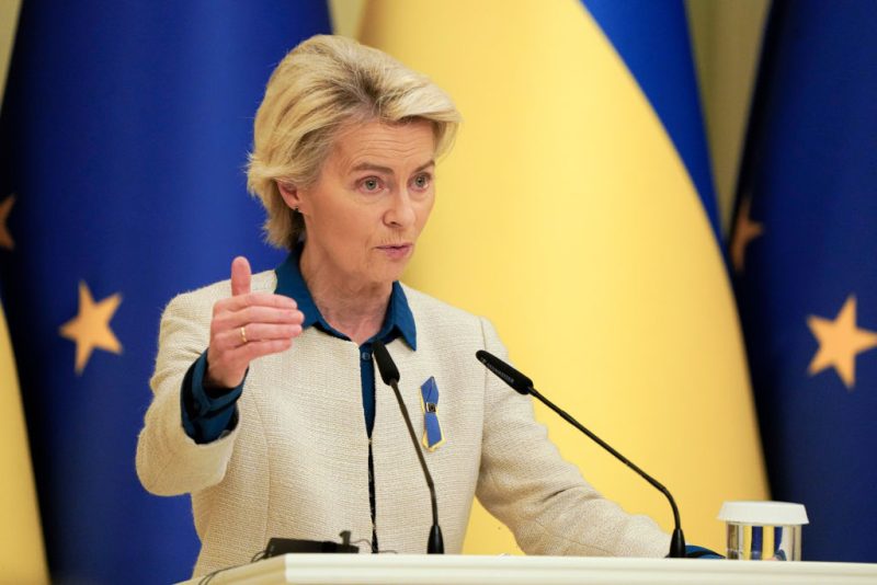 Ukraine bleibt auch 2025 Priorität für EU-Kommission
