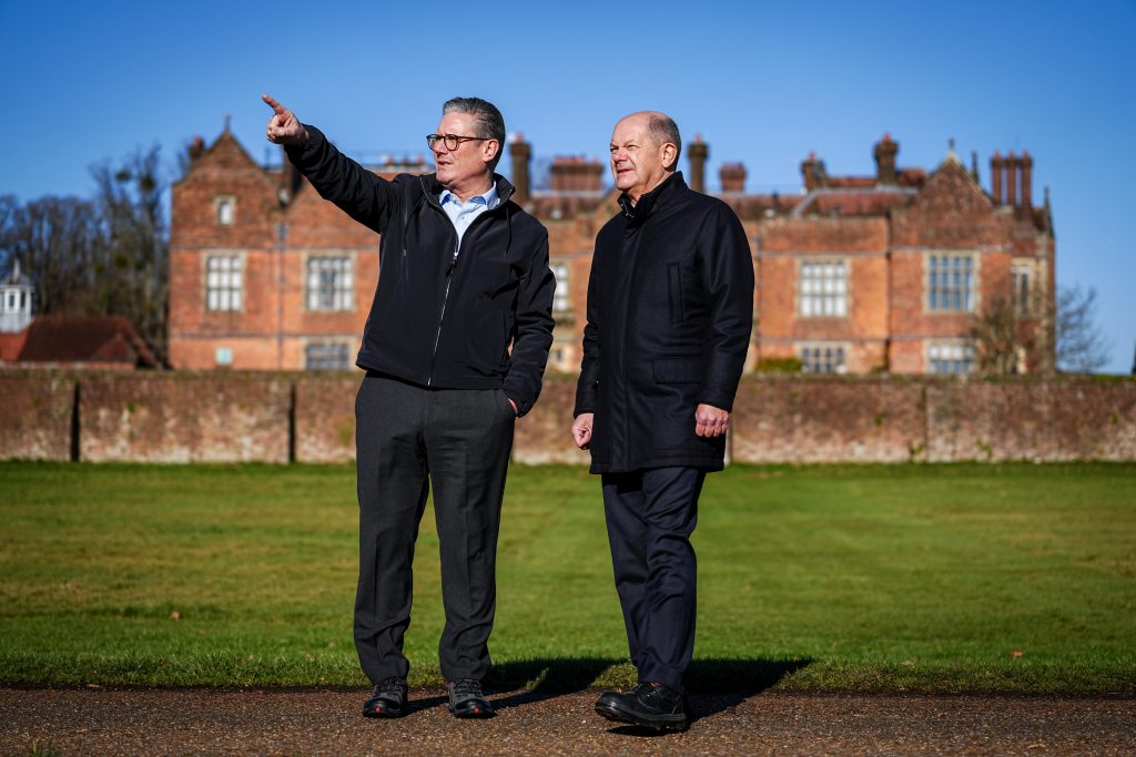 Chancellor Scholz travels to Great Britain