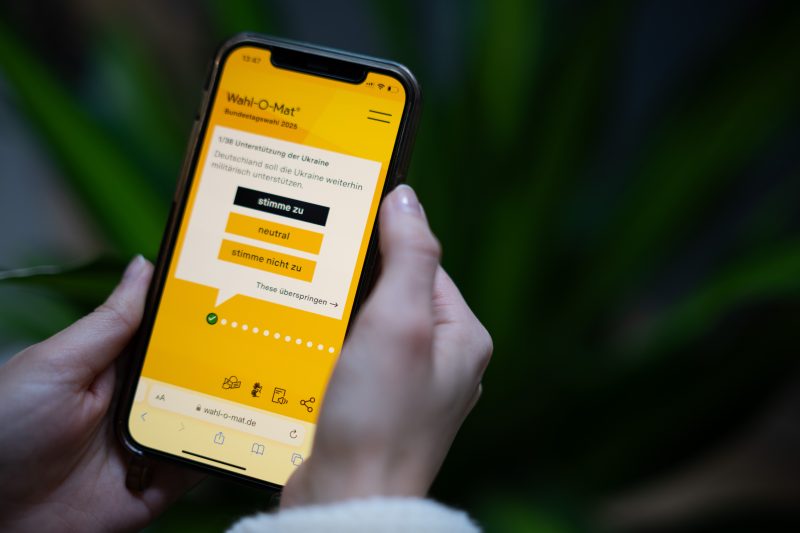 Bundestagswahl 2025: Sechs Online-Wahlhilfen für Unentschlossene