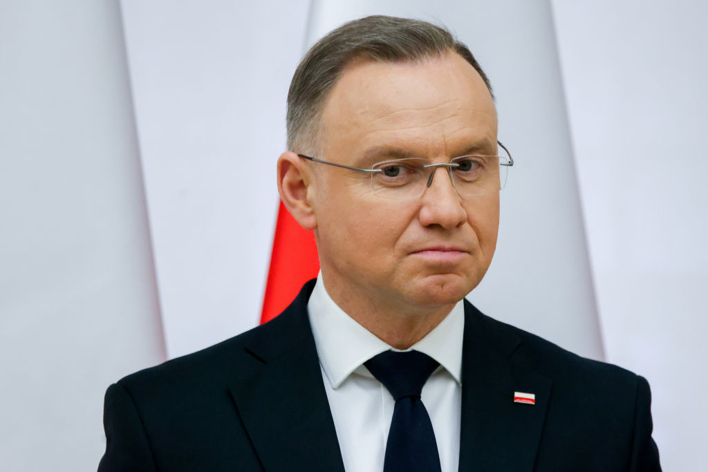 President Andrzej Duda In Krakow, Poland