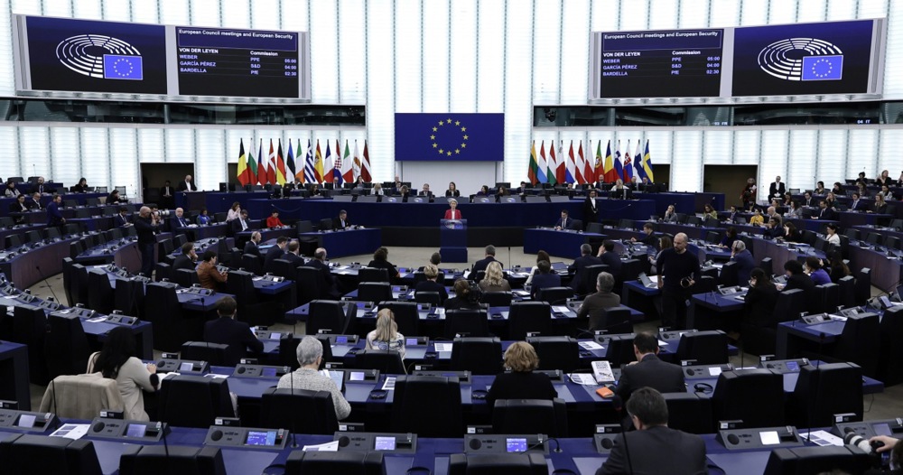 European Parliament session in Strasbourg
