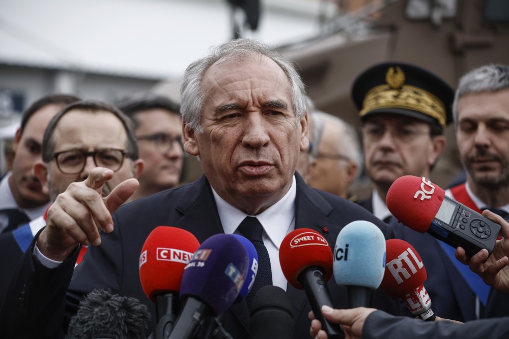 French Prime Minister Bayrou visits KNDS factory