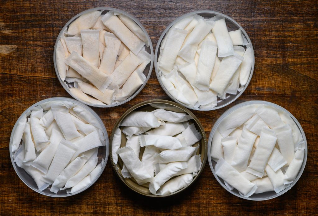Tobacco-free nicotine pouches