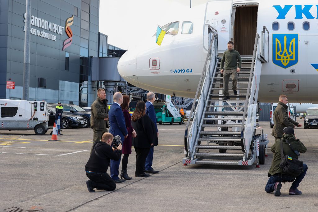 Volodymyr Zelenskyy – Micheal Martin meeting in Ireland