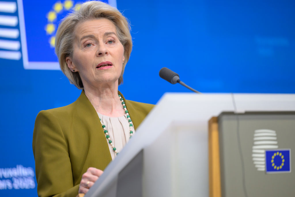 Antonio Costa – Ursula Von Der Leyen – EU Summit Brussels