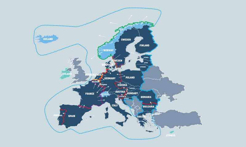 Schengen wird 40: Grenzkontrollen werden zur neuen Normalität