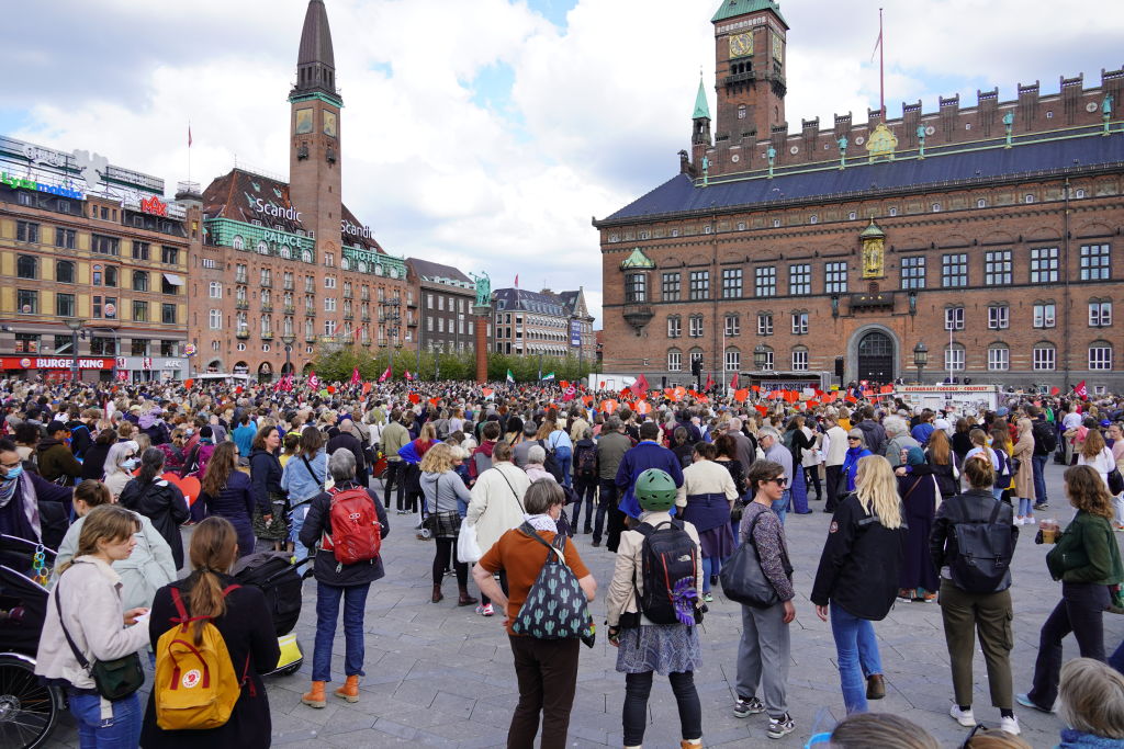 Nationwide demonstrations in Denmark against deportation of Syrian refugees