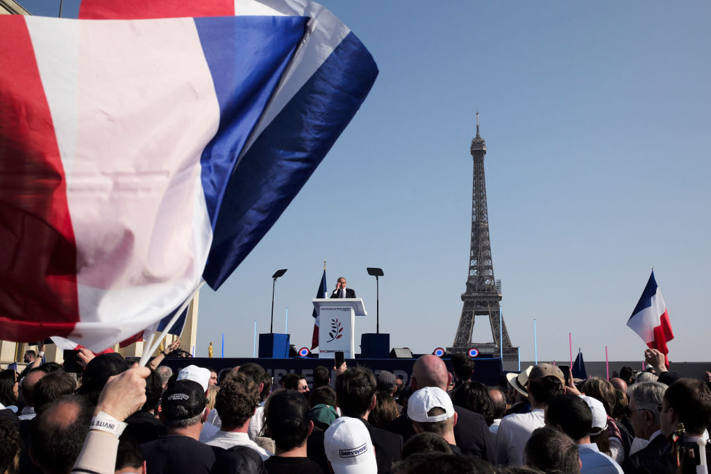 French Far-Right Presidential Candidate Eric Zemmour On The Campaign Trail