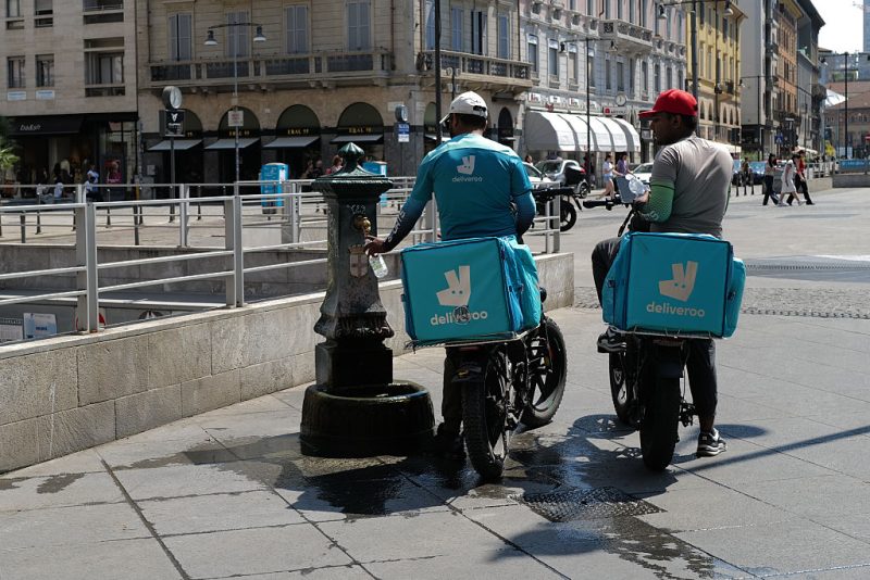 Mailänder Staatsanwaltschaft ordnet Zwangsverwaltung für Deliveroo in Italien an