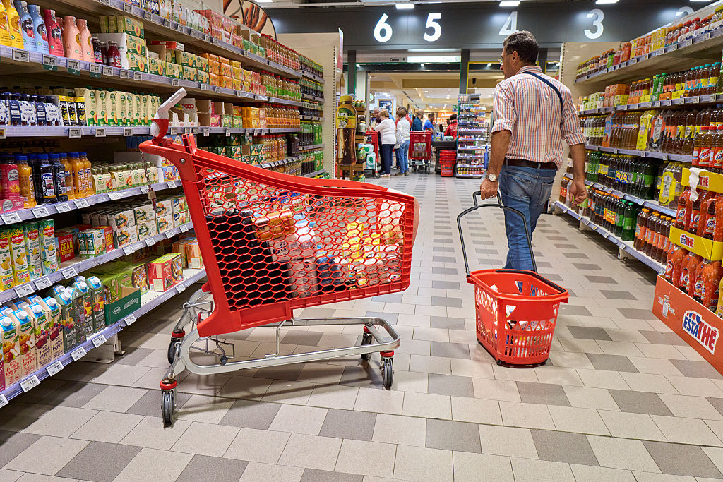 In A Supermarket