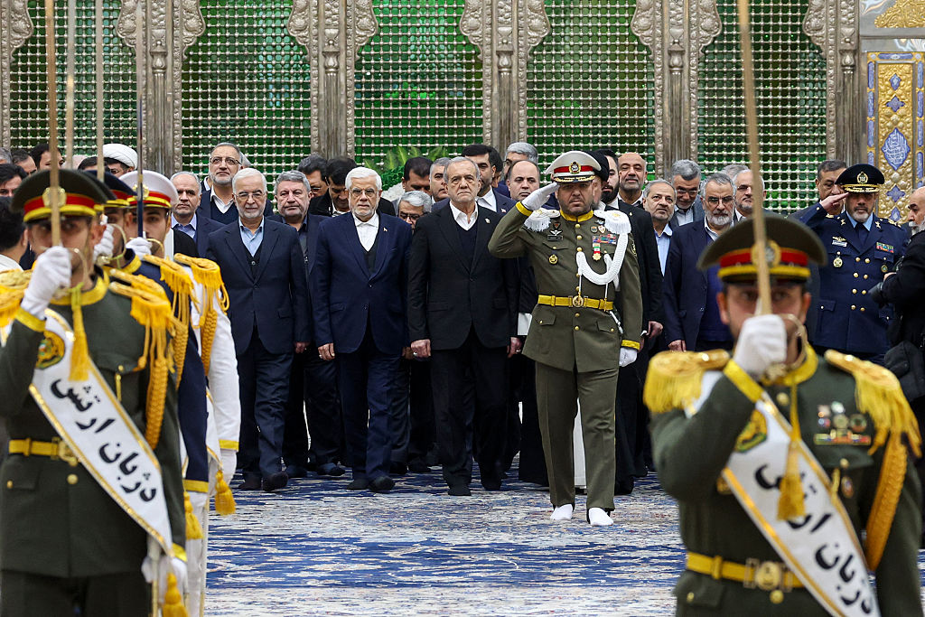 Iranian President Masoud Pezeshkian