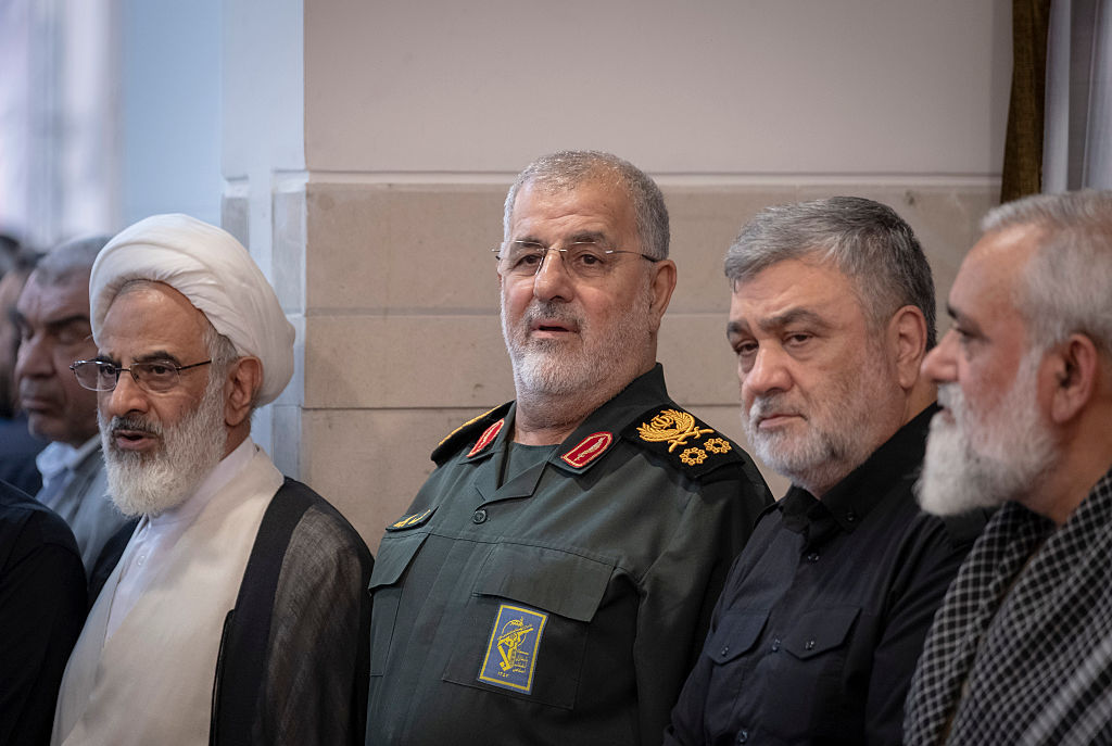 IRGC Commander Attends Memorial Ceremony in Tehran