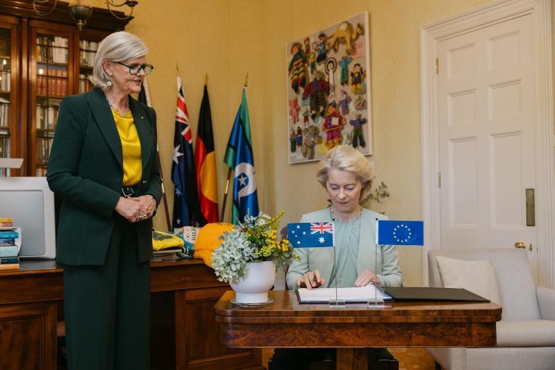 EU und Australien schließen nach achtjährigen Verhandlungen ein Handelsabkommen ab