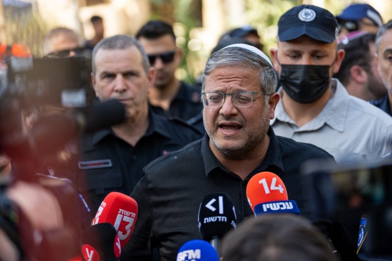 Frankreich verhängt Einreiseverbot gegen den israelischen Hardliner Ben-Gvir
