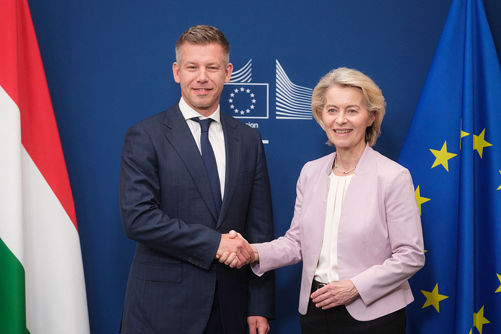 Prime Minister Of Hungary Visits The EU Commission