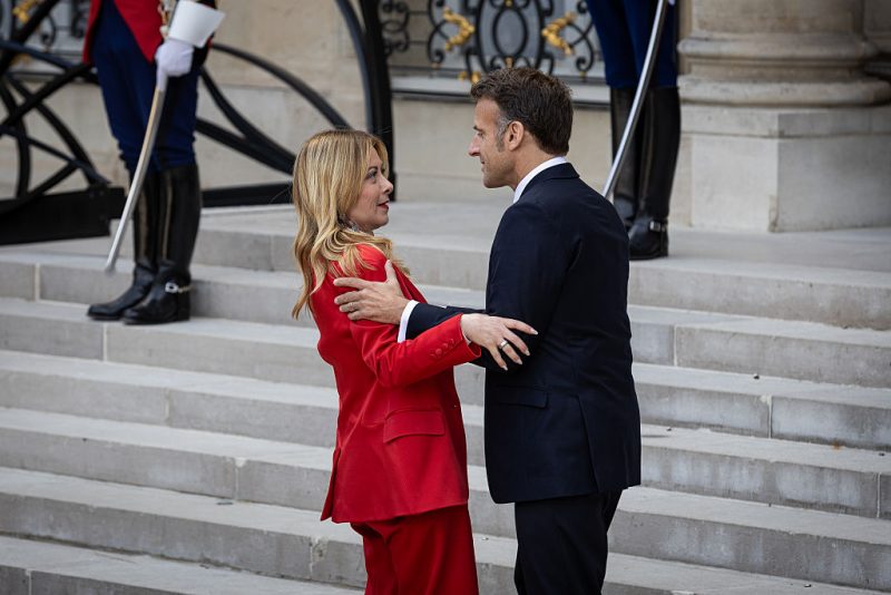 „Wir brauchen einander“ – Macron empfängt Meloni nach dem Zerwürfnis mit Trump
