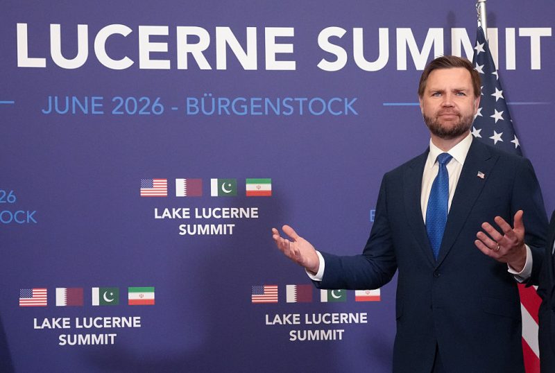 Vance hofft, dass die USA und Iran bei den „historischen“ Gesprächen ein neues Kapitel aufschlagen können
