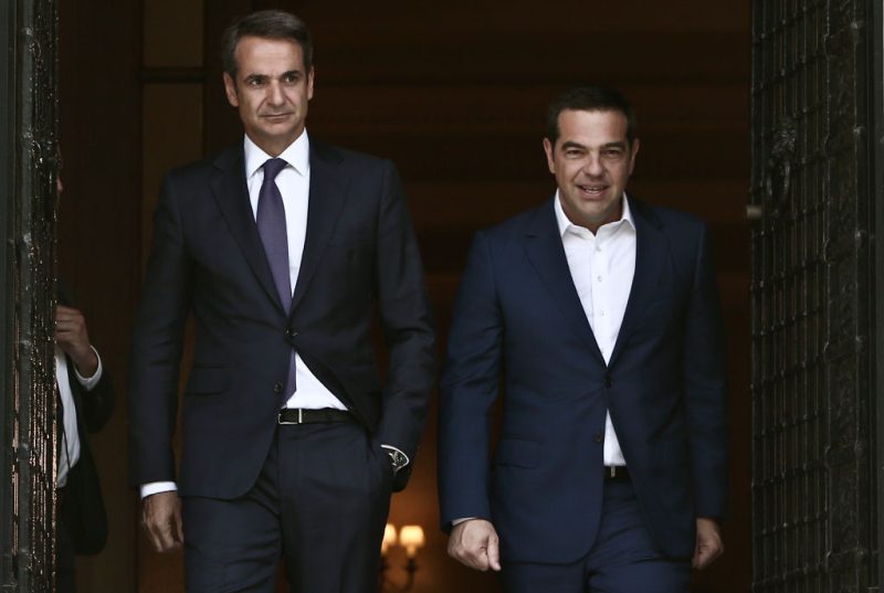Tsipras erweist sich als Hauptkonkurrent von Ministerpräsident Mitsotakis