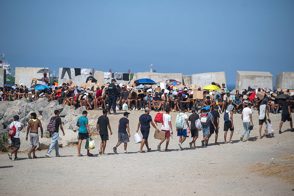 Die spanische Polizei verweist auf die Rolle Marokkos in der Ceuta-Krise