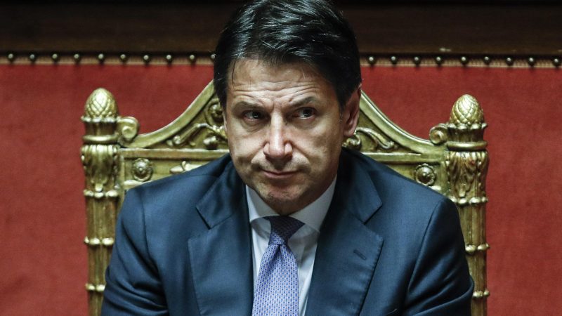 Conte Tells The Italian Senate He Stands By League Over Russia Funding Scandal Euractiv Com